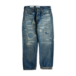 国内在仓 FDMTL Classic Fit Denim Cs132 25AW 日本制破坏牛仔裤