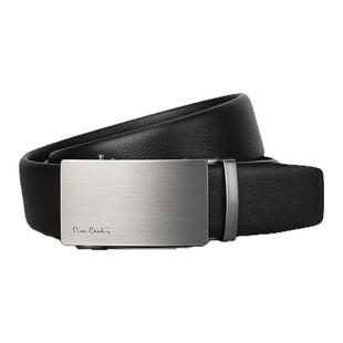 皮尔卡丹内穿式皮带男款真皮男士时尚潮流自动扣腰带2026新款