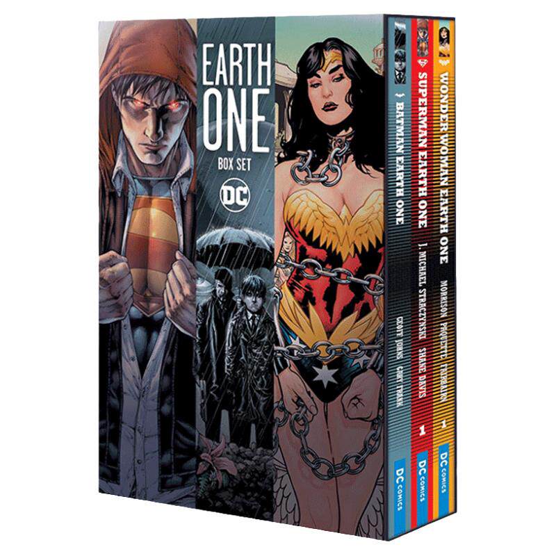 一号地球3册盒装 Earth One Box Set DC漫画 Various 原版