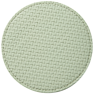 米立风物中式竹编制杯垫轻奢高级感茶杯垫办公室防滑水杯垫茶托