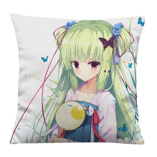 千恋万花丛雨朝武芳乃galgam柚子社二次元动漫游戏定制抱枕靠垫套