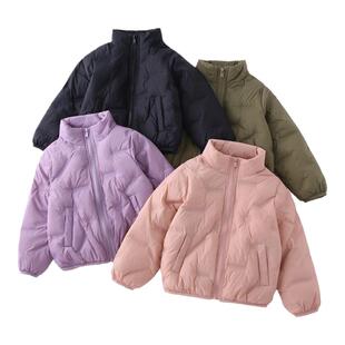 巴拉可儿儿童羽绒服冬季中大童男童羽绒内胆女孩宝宝保暖立领外套