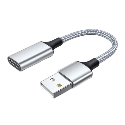 适用苹果耳机转USB电脑转接头