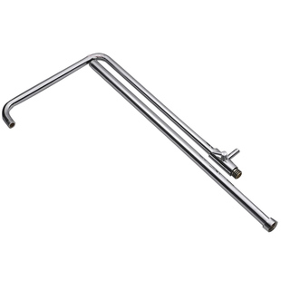 铜花洒升降杆淋浴管支架 顶喷头免打孔明装不锈钢硬管淋浴配件