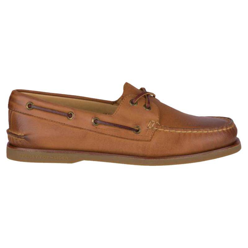 sperry系带圆头休闲风帆船鞋
