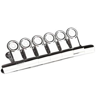 晨光特大号夹子固定山形夹不锈钢铁票据夹票据小号书小夹子文件强力金属凭证票夹办公用品装订钢夹弹簧试卷