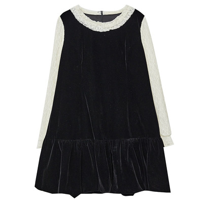 一加一版型甜美蕾丝花苞裙