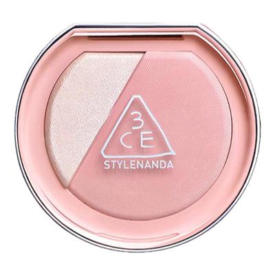 3CE/三熹玉高光腮红盘双效同盘高光腮红二合一生巧质地官方正品