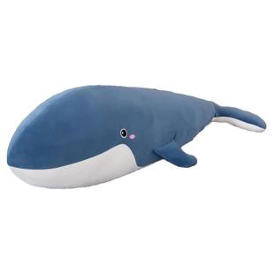 抱枕男生款夹腿睡觉抱软鲸鱼大玩偶毛绒玩具抱睡巨型公仔海豚娃娃