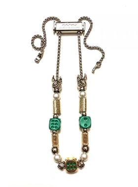 triplej原创设计情侣黄明昊项链