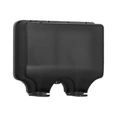 86型暗装户外双联防水插座防暴雨