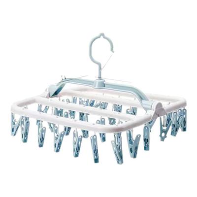 儿童宝宝袜子32夹折叠衣架内衣架