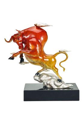 办公室牛气冲天摆件乔迁开业礼品