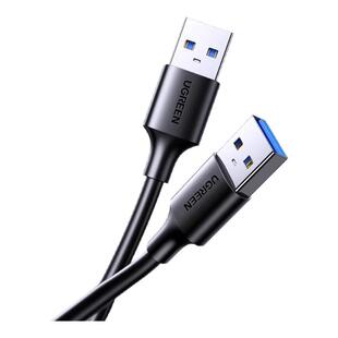 绿联双头usb3.0数据线公对公双公头连接口延长线转换传输移动硬盘盒笔记本电脑散热器供充电机顶盒刷机加长线