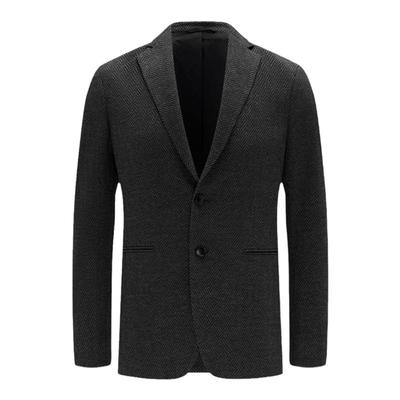 Navigare高档平驳领西装外套