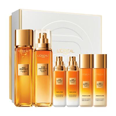 欧莱雅小蜜罐胶原水乳套装紧致