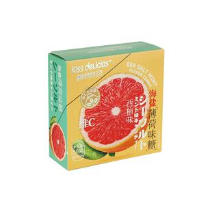 海亿kiss醇然心动无糖薄荷糖清新口气招待客人摆盘糖水果味接吻糖