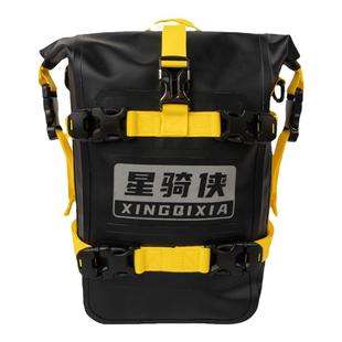 dl250摩托车护杠包防水包边包502x侧挂包春风800mt前保险杠cb400x