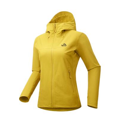 伯希和户外专业防风保暖软壳衣