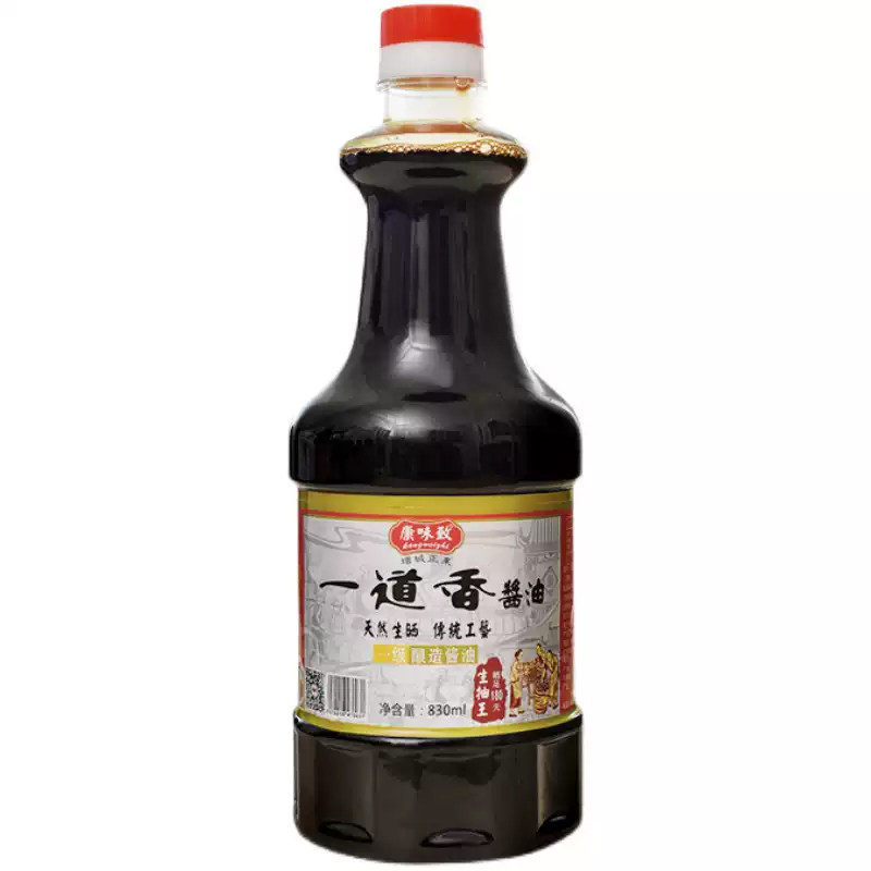 康味致一道香酱油830ML增城酱油