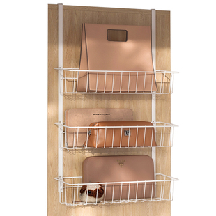 衣柜外侧面挂架壁挂式衣帽架柜子侧边置物架悬挂式挂篮窄缝挂衣架