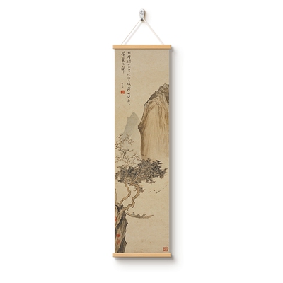宋代美学书房茶室办公室山水画