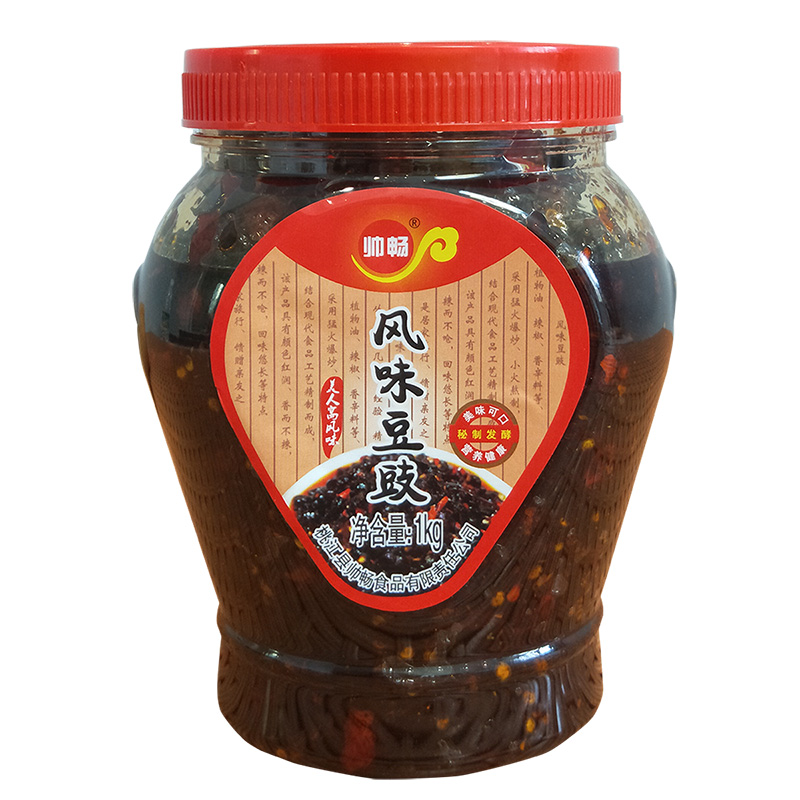 帅畅湖南即食风味豆豉拌饭下饭菜
