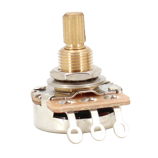 吉他电位器电吉他旋钮电贝司音色音量调音500K阻值250K铜轴