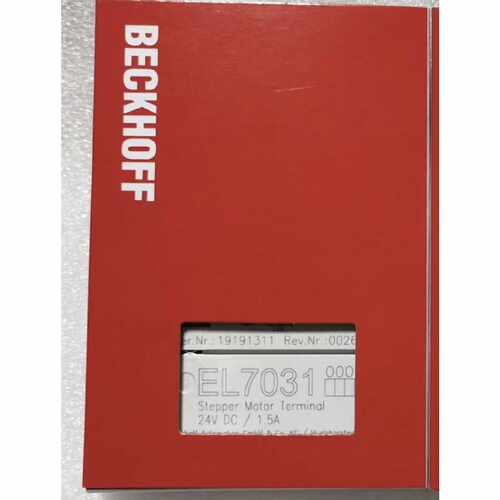 全新倍福BECKHOFFEL7031步进电机端子模块原装
