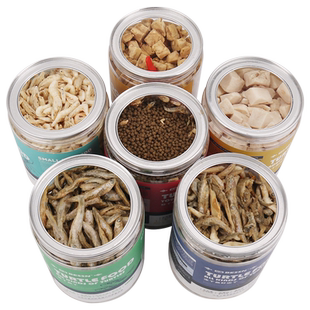 贝森BESSN龟粮乌龟饲料虾干面包虫巴西草龟专用小甲鱼鳄龟冻干粮