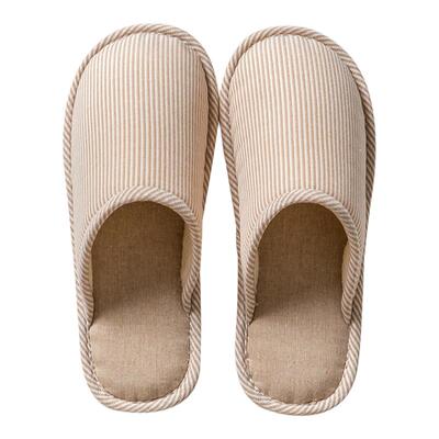 5双装秋冬季待客包头室内棉拖鞋