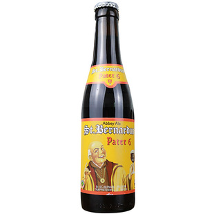 比利时原装进口啤酒圣伯纳6号修道院精酿啤酒330ml*6瓶/24瓶 整箱
