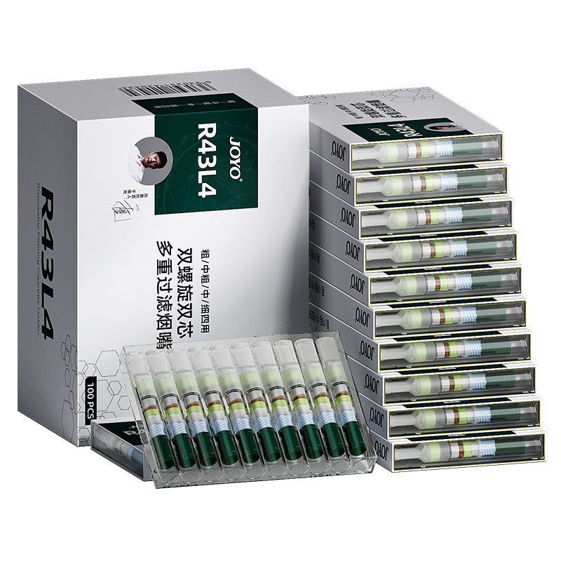 诤友烟嘴新款过滤器三用粗中细新型滤嘴一次性烟香焦油过滤烟嘴管