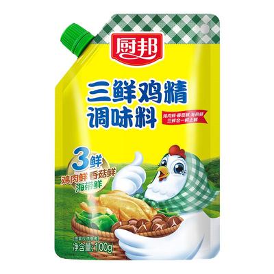厨邦+三鲜鸡精+调味料+100g/袋