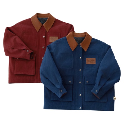 【限时折扣】儿童巴恩风夹克棉服