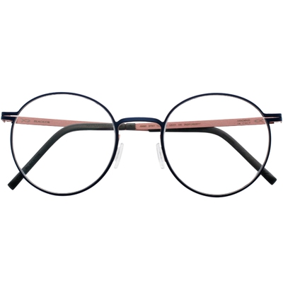 Blackfin纯钛超轻圆框时尚眼镜框