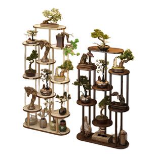 花架子客厅落地式置物架阳台茶室布置高级感盆栽展示架多层花盆架