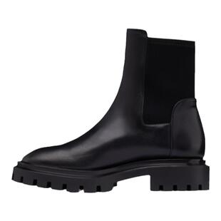 Stuart Weitzman/SW ULTRA LUG CITY BOOTIE 秋冬沟纹厚底短靴