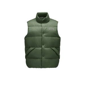 Skechers斯凯奇2024新款冬季男女同款保温蓄暖百搭叠穿羽绒背心