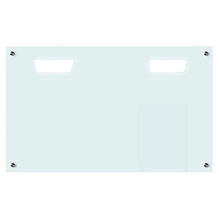 定制臻格磁吸钢化玻璃白板挂墙式磁性超白写字板办公会议看板家用教学儿童画板墙贴留言板车间记事板可包安装