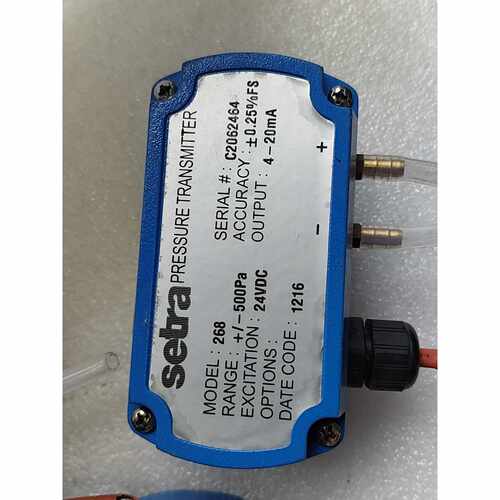 可维修议价  setra268压力变送器原装拆机型号268量程500Pa24VDC