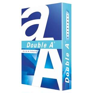 Double A 达伯埃A4/A3/A5打印纸复印纸70g/80g/90g办公用纸 顺滑不易卡纸泰国进口高端纸 500张单包