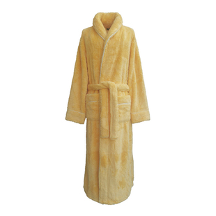 丽莎浴袍秋冬加绒浴衣吸水速干不掉毛可穿可裹男女家居服加厚睡袍