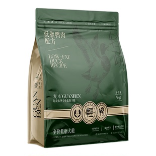 观本低脂高蛋白狗粮5kg全价犬粮0谷物多种果蔬控卡控体重法斗粮