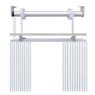 电动升降窗帘机遥控智能自动上下窗帘别墅复式楼高窗会标舞台吊旗