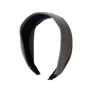 春夏布艺宽边褶皱发箍女高级感洋气时尚高颅顶压发头箍发卡子头饰