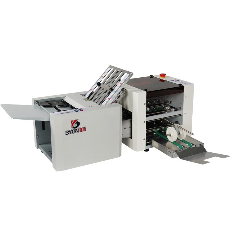 宝预ZY-4-1全自动折纸机十字折自动折页机A4叠纸机说明书折叠机叠纸折图机风琴折折纸机器压痕折痕机压痕机