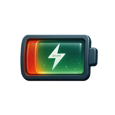 RETLPER反光车贴 原创 电动车电鸡充电标志符号 汽摩平面防水贴纸