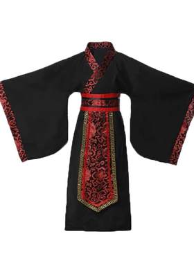 六一儿童古装汉服课本剧西门豹治邺服装秦汉皇帝秦王楚王演出服饰