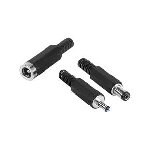 DC直流电源插头插座公母接头转接头转换母座公头5.5-2.1/2.5MM3.5